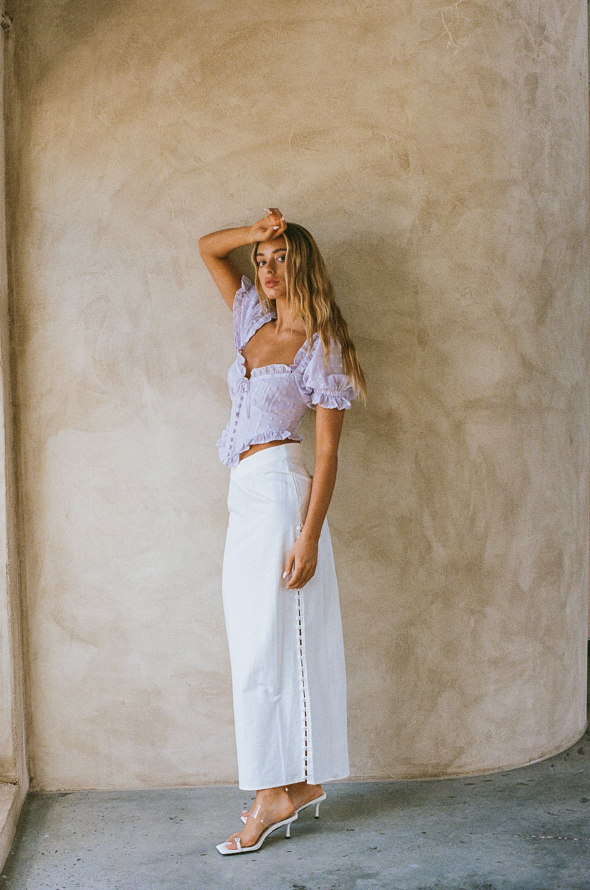 Unique XS Neila Puff Top - One-of-a-Kind Sample