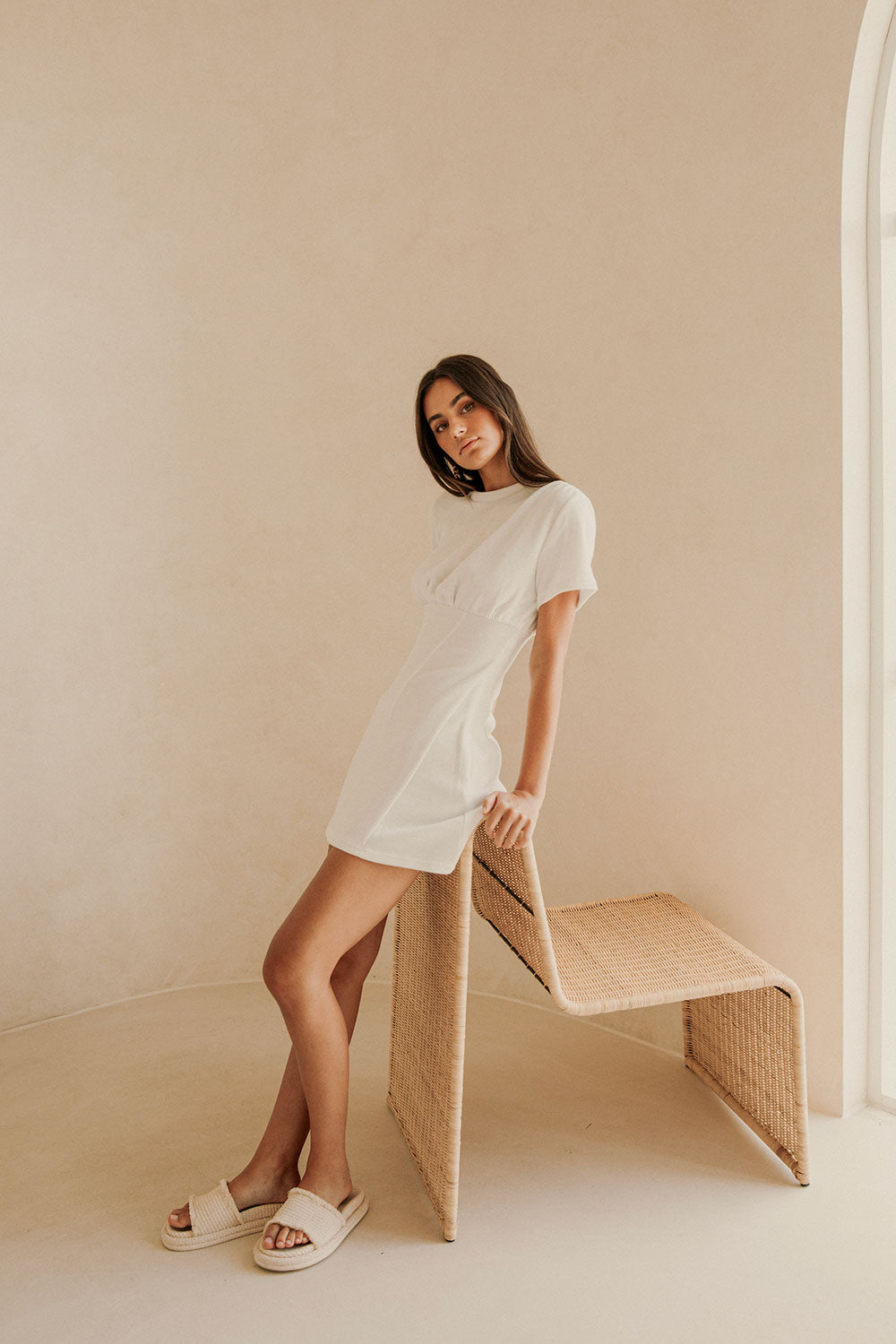 Unique Sabo Mali Dress Sample with Faint Grey Mark
