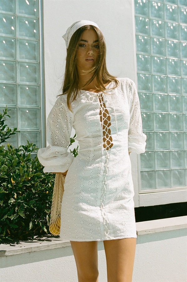 SAMPLE - Eyelet Alma Women's Dress