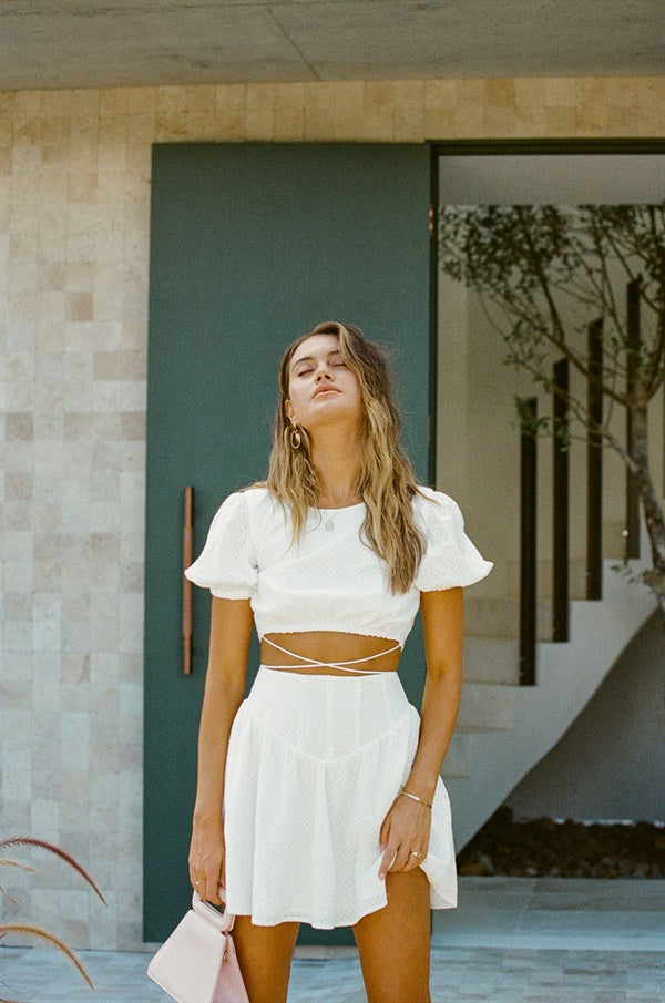 Unique Sabo Milos Sample Dress with a Small Flaw
