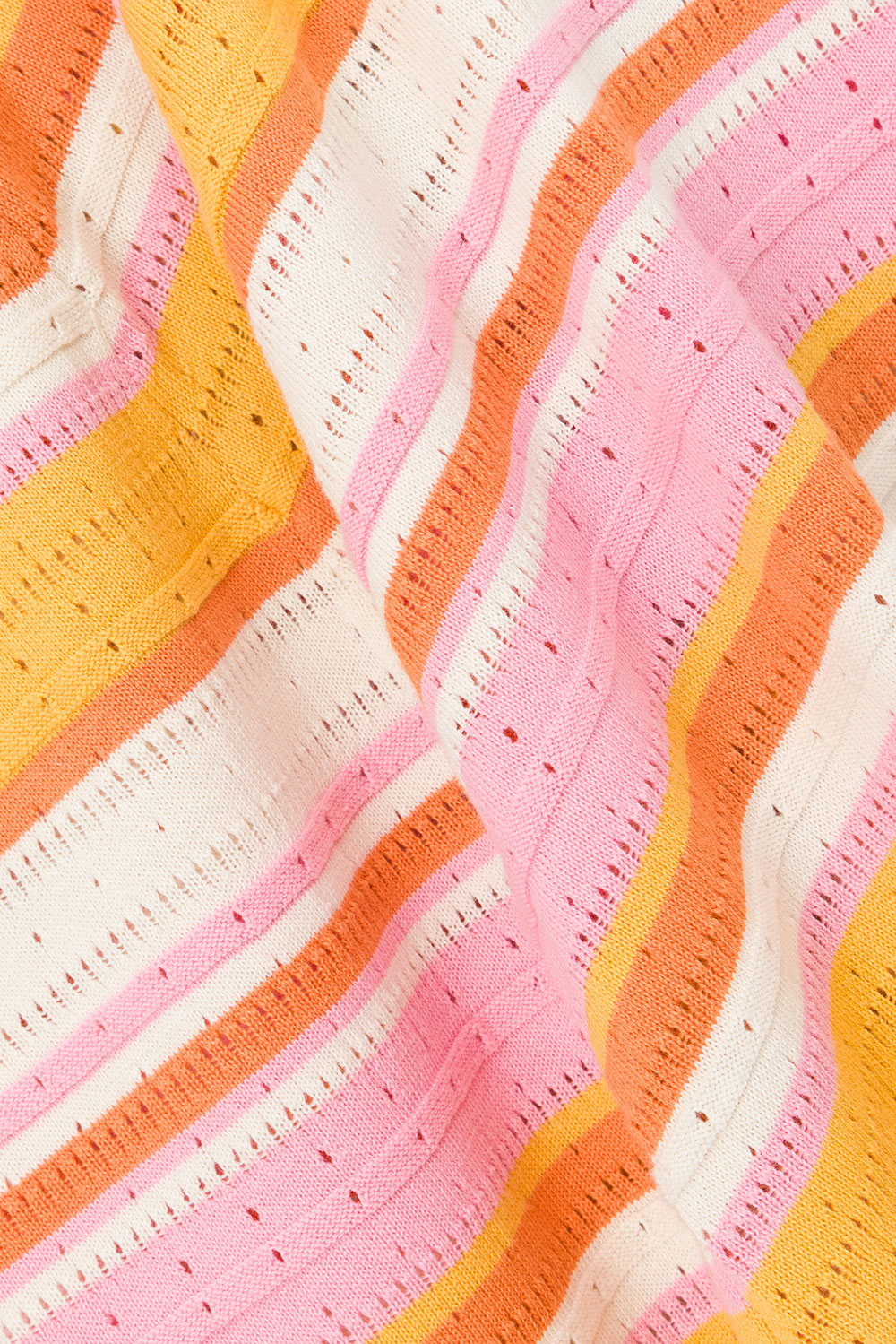 High - quality Natural Knit Amey Maxi Dress with Pink, Mustard, Red and White Panels