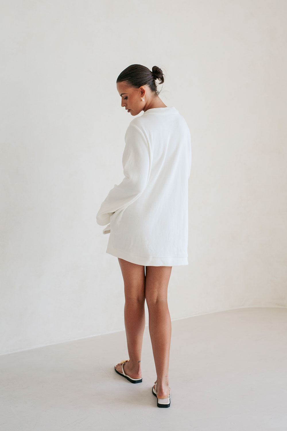 White Riya Vacation Dress - An Exclusive Sabo Design