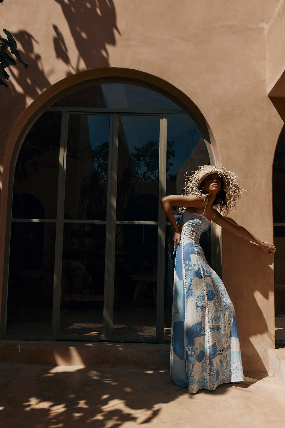 Unique Terazza Vaso Blu Dress - One - of - a - Kind Sample