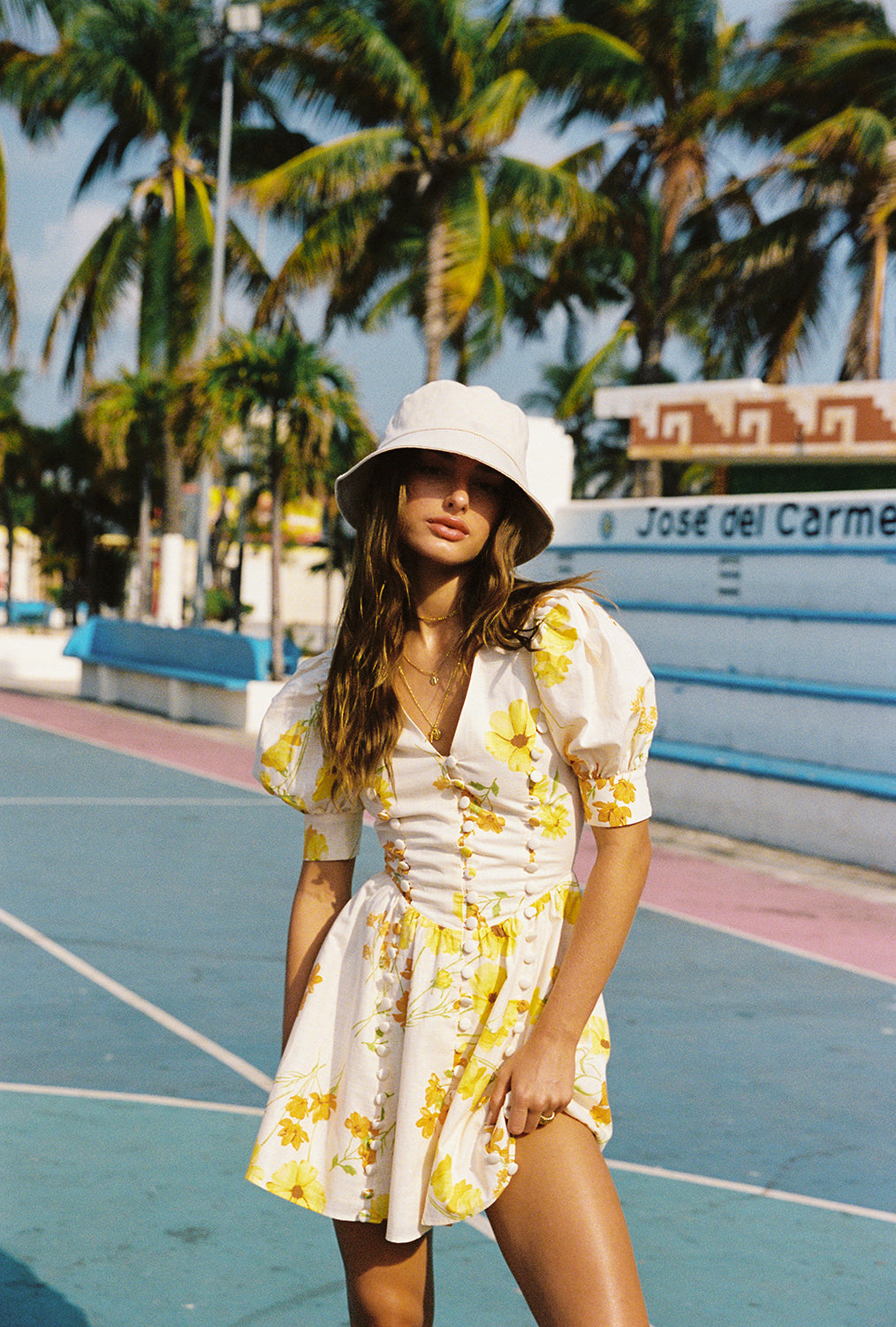 Unique Sample Deon Button Women's Dress