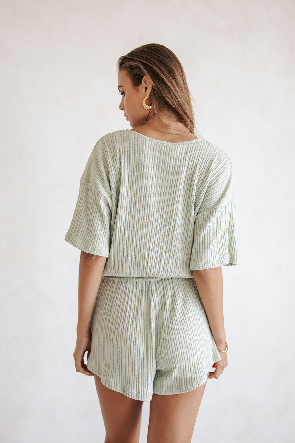 Exclusive Sage Juniper Playsuit - One - of - a - Kind XS Sample
