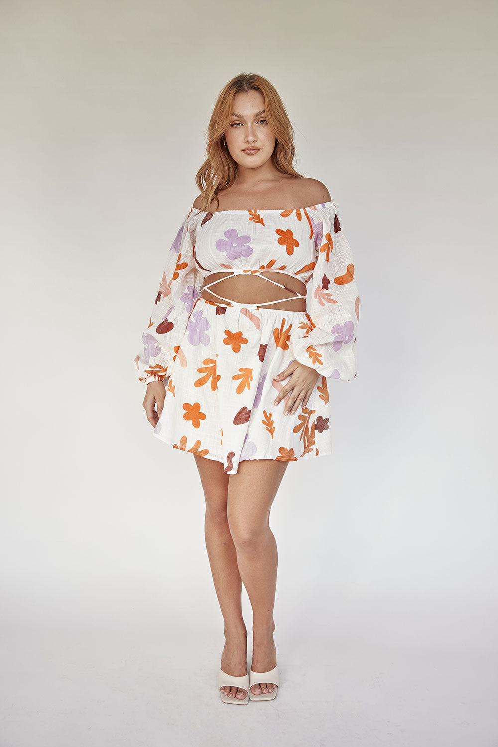 Autumn Avie Off-the-Shoulder Women's Dress - Sample Edition