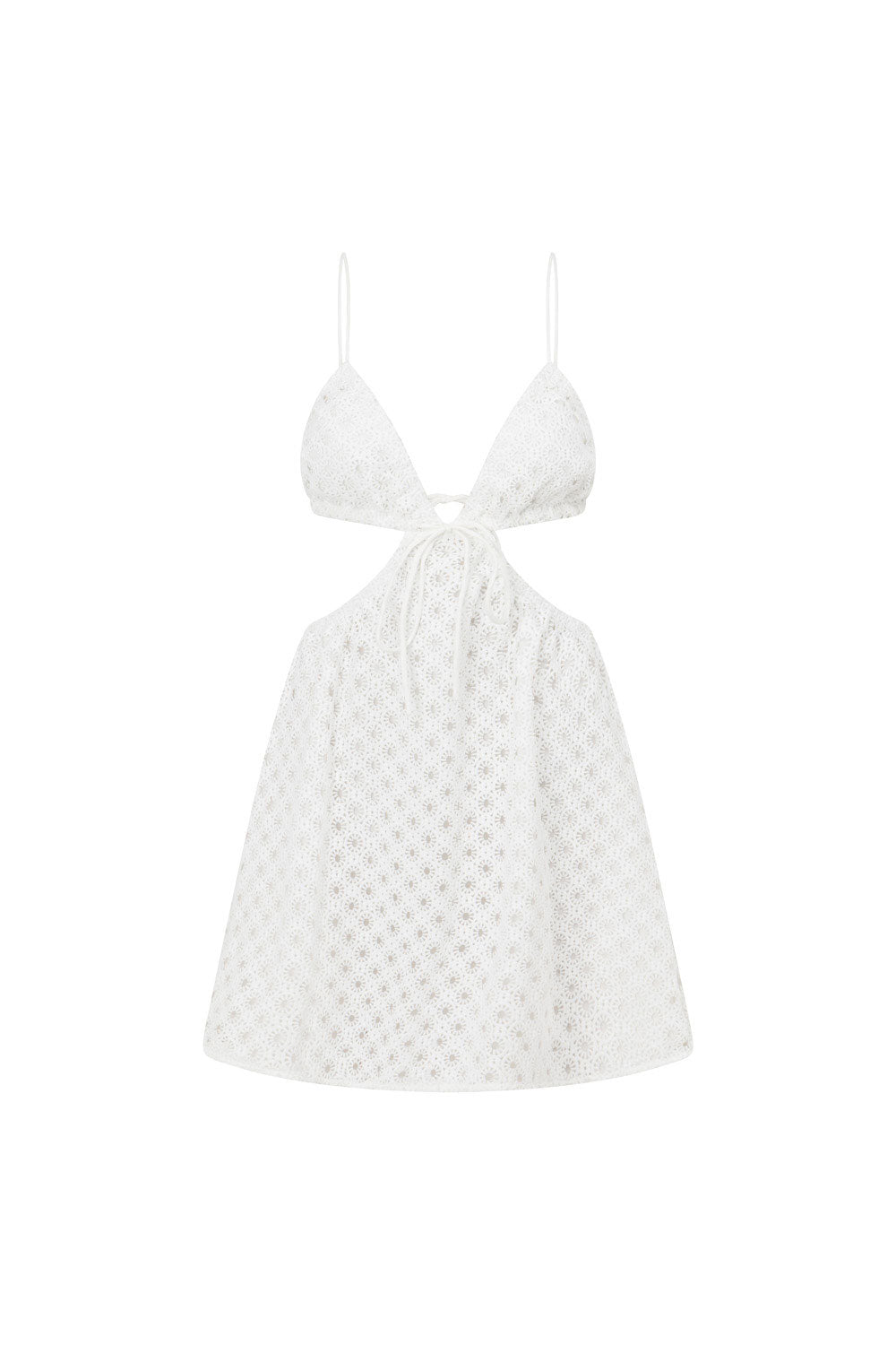 Unique Toulouse Lace Mini Dress - A One - of - a - Kind Sample