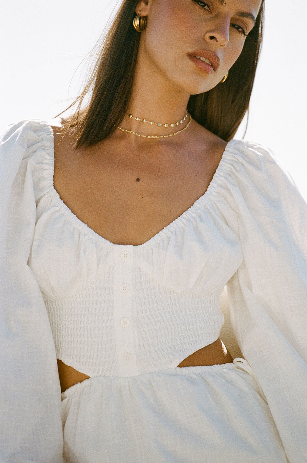 Exclusive Harvie Shirred Women's Dress - Sample Edition