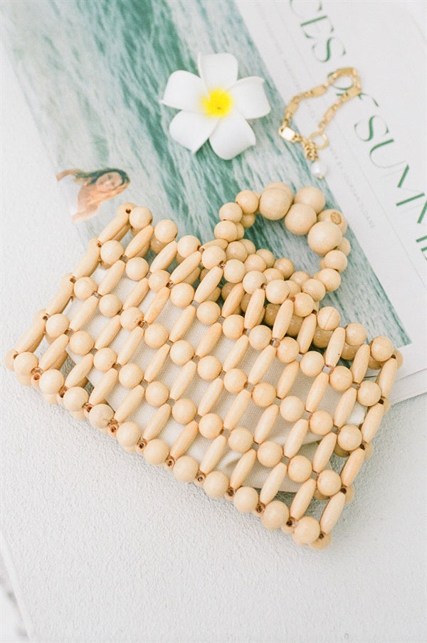 Exquisite Micro Beaded Handbag - A Mini Fashion Accessory