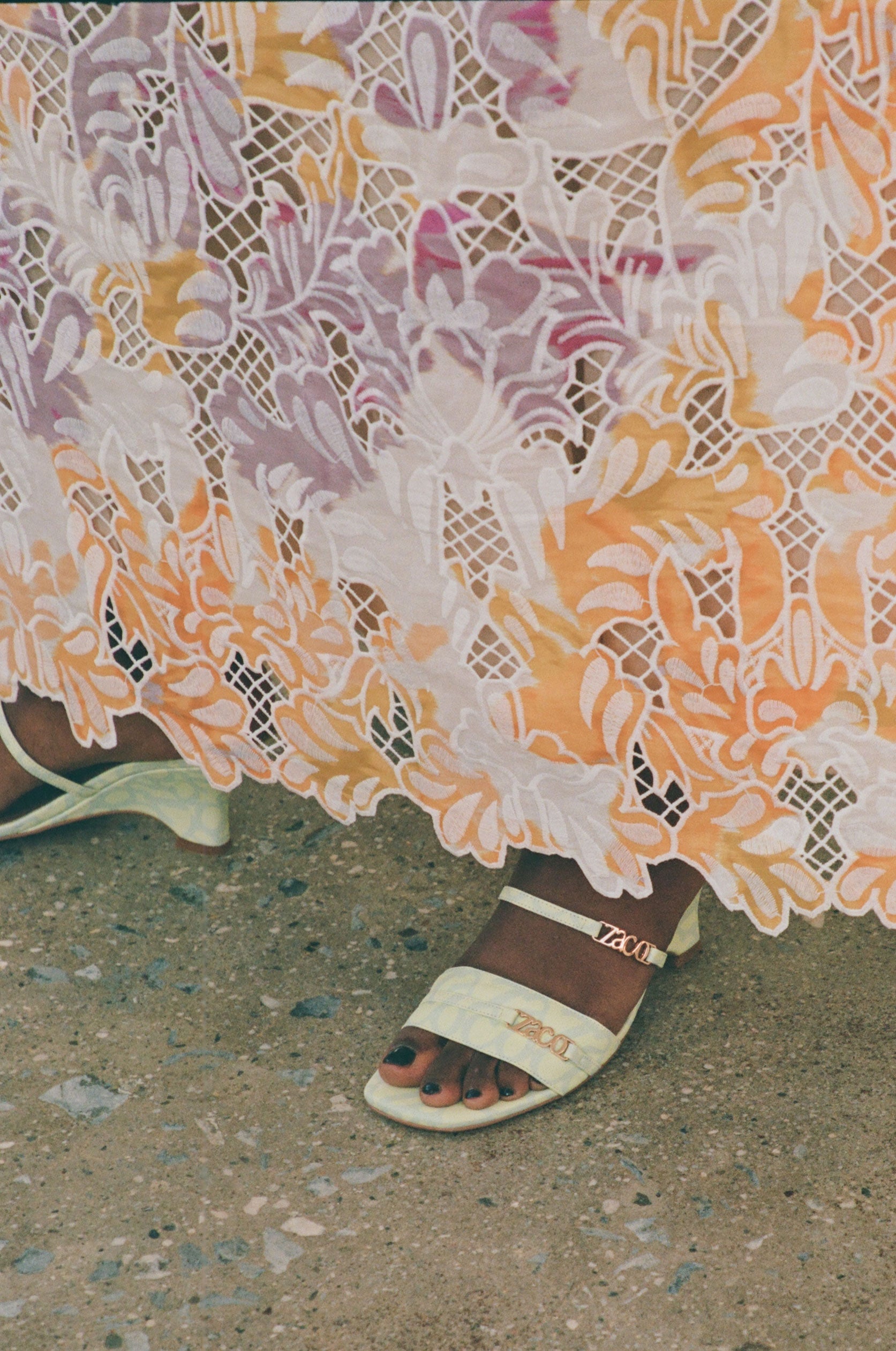 Floreale Mellow-Inspired High-Waisted Chelsea Maxi Skirt