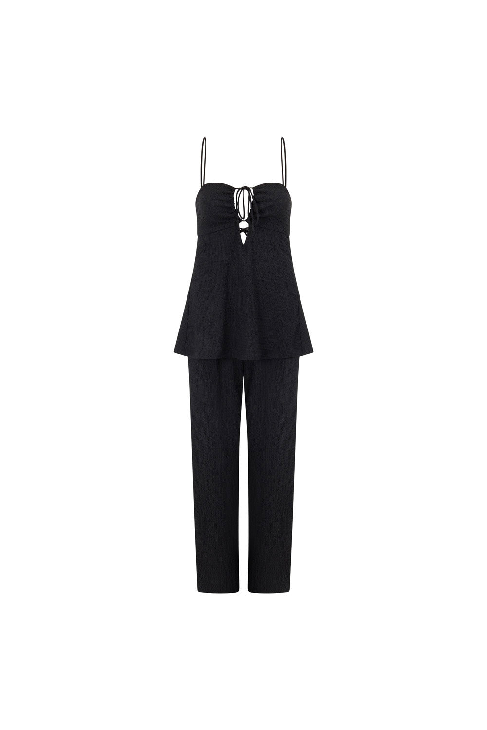 Black Ashton Women's Jumpsuit - A Stylish All-Day Attire
