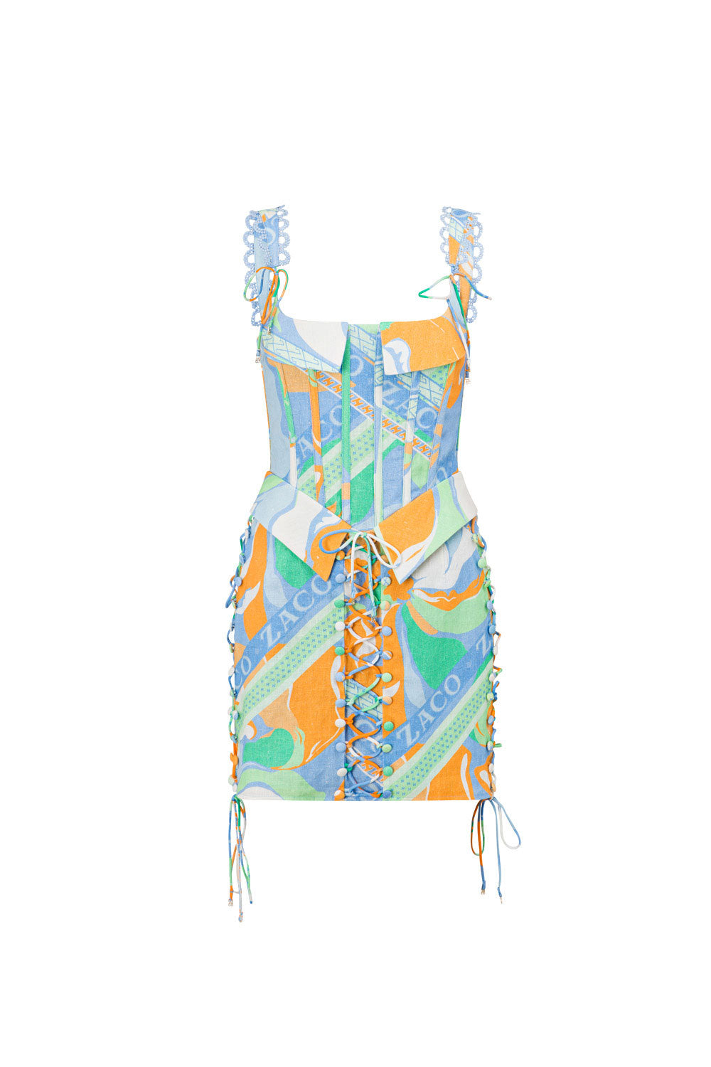 Exclusive Tyra Lace-Up Fashion Dress by Calista Aliza