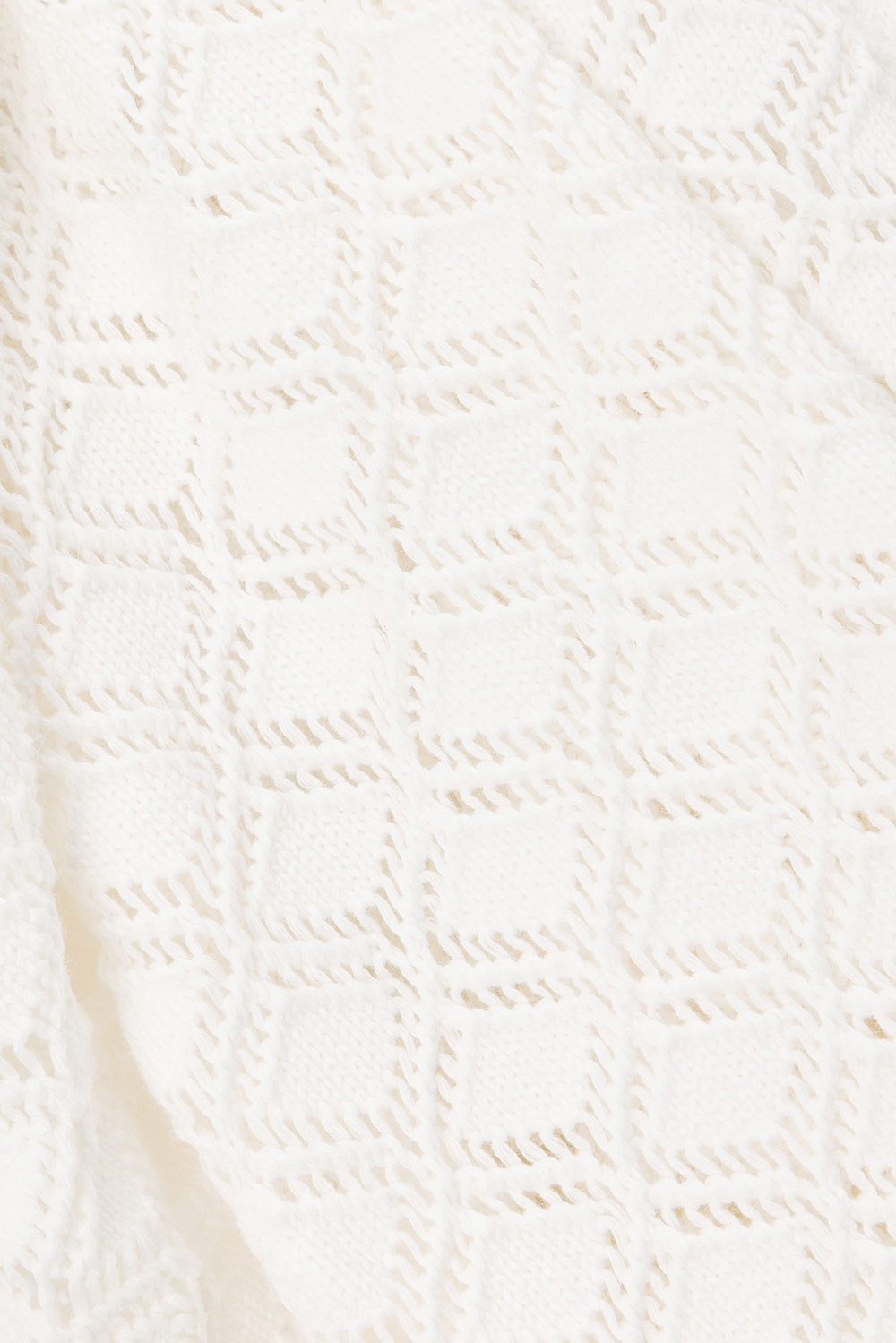 Stylish White Knit Aya Pants - Unique Sample Piece