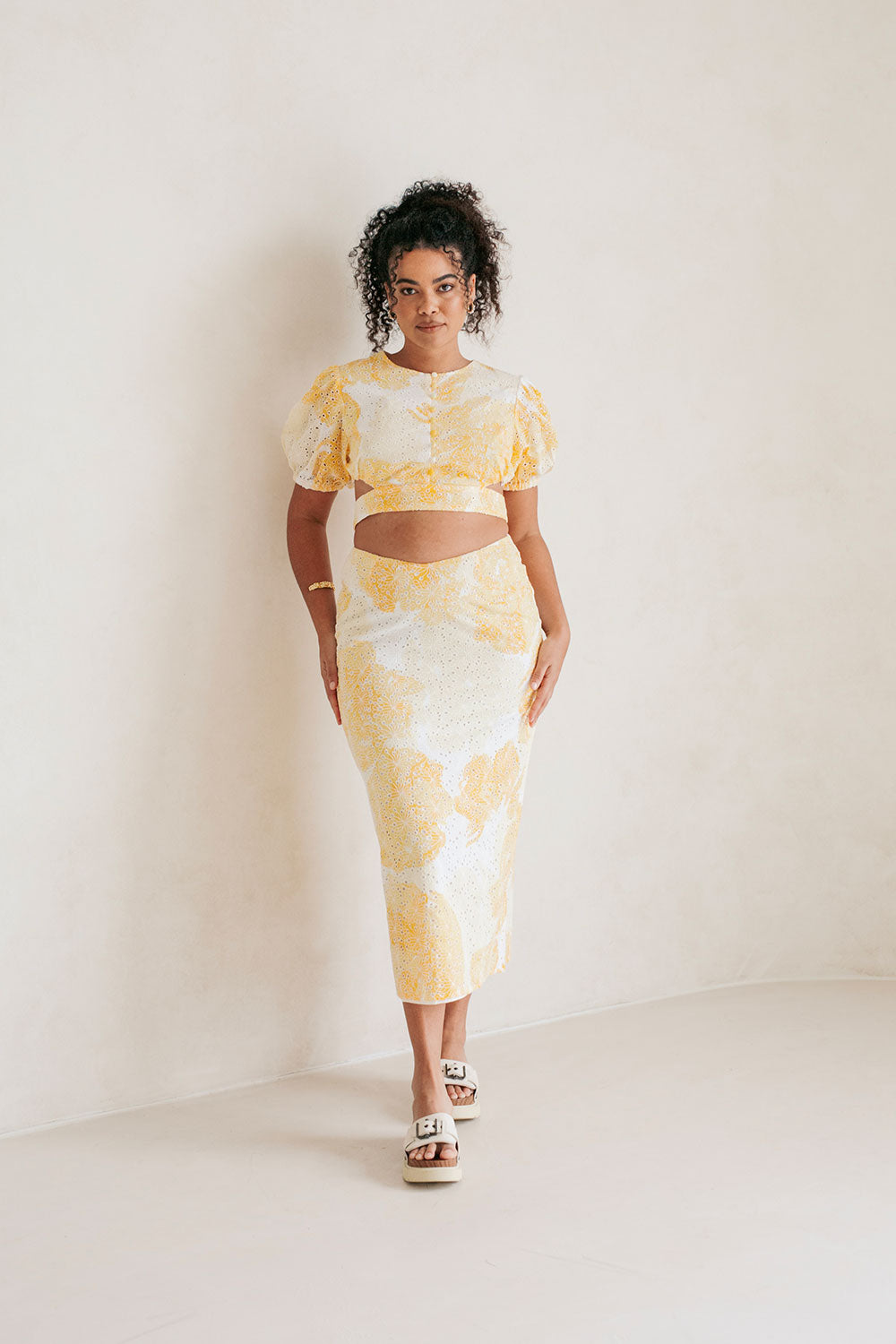 Unique Avani Solstice Midi Skirt - One - of - a - Kind Sample