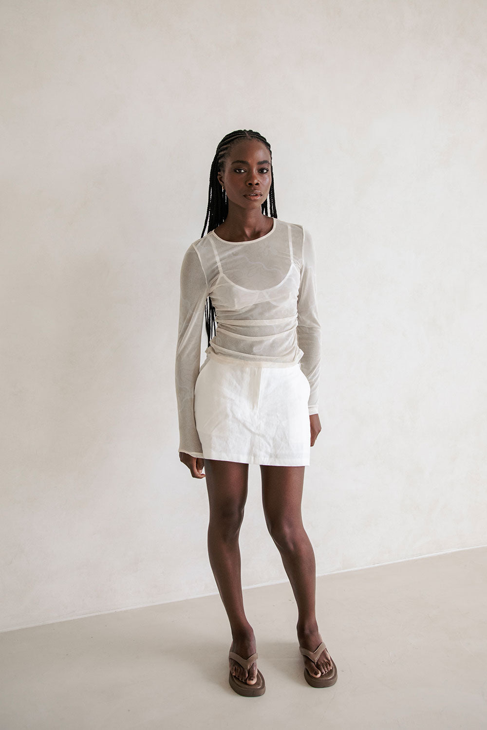 Unique Sabrene Top - One-of-a-Kind Sample with Grey Mark