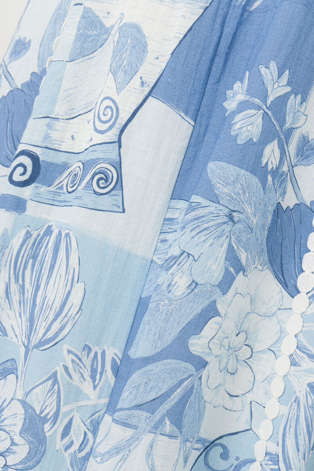 Unique Terazza Vaso Blu Dress - One - of - a - Kind Sample