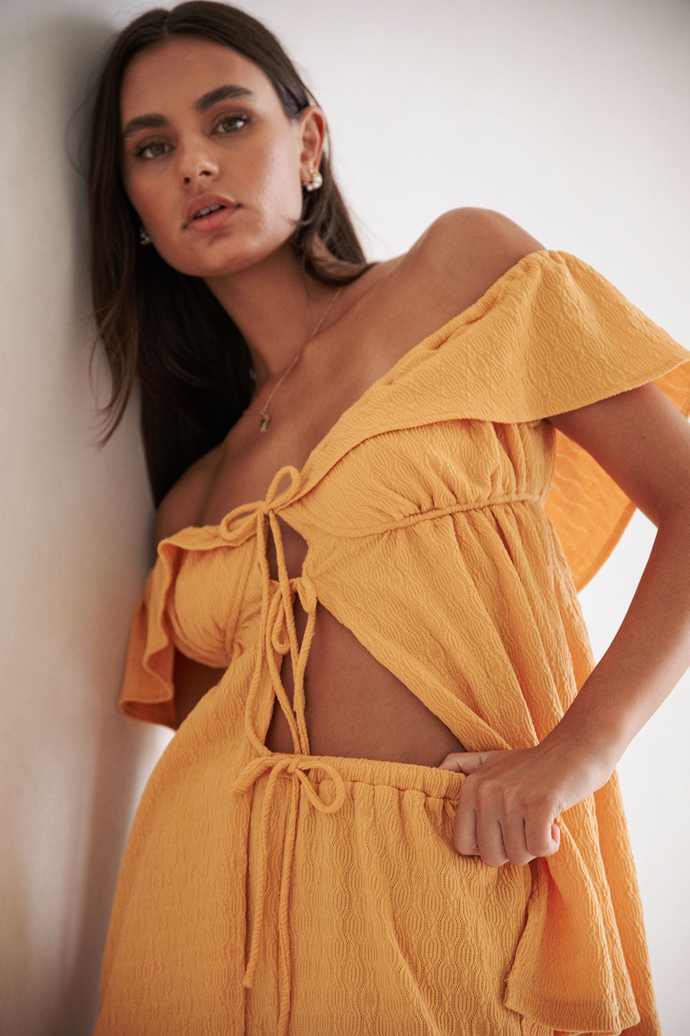 Exquisite Gold-Colored Kala Women's Top
