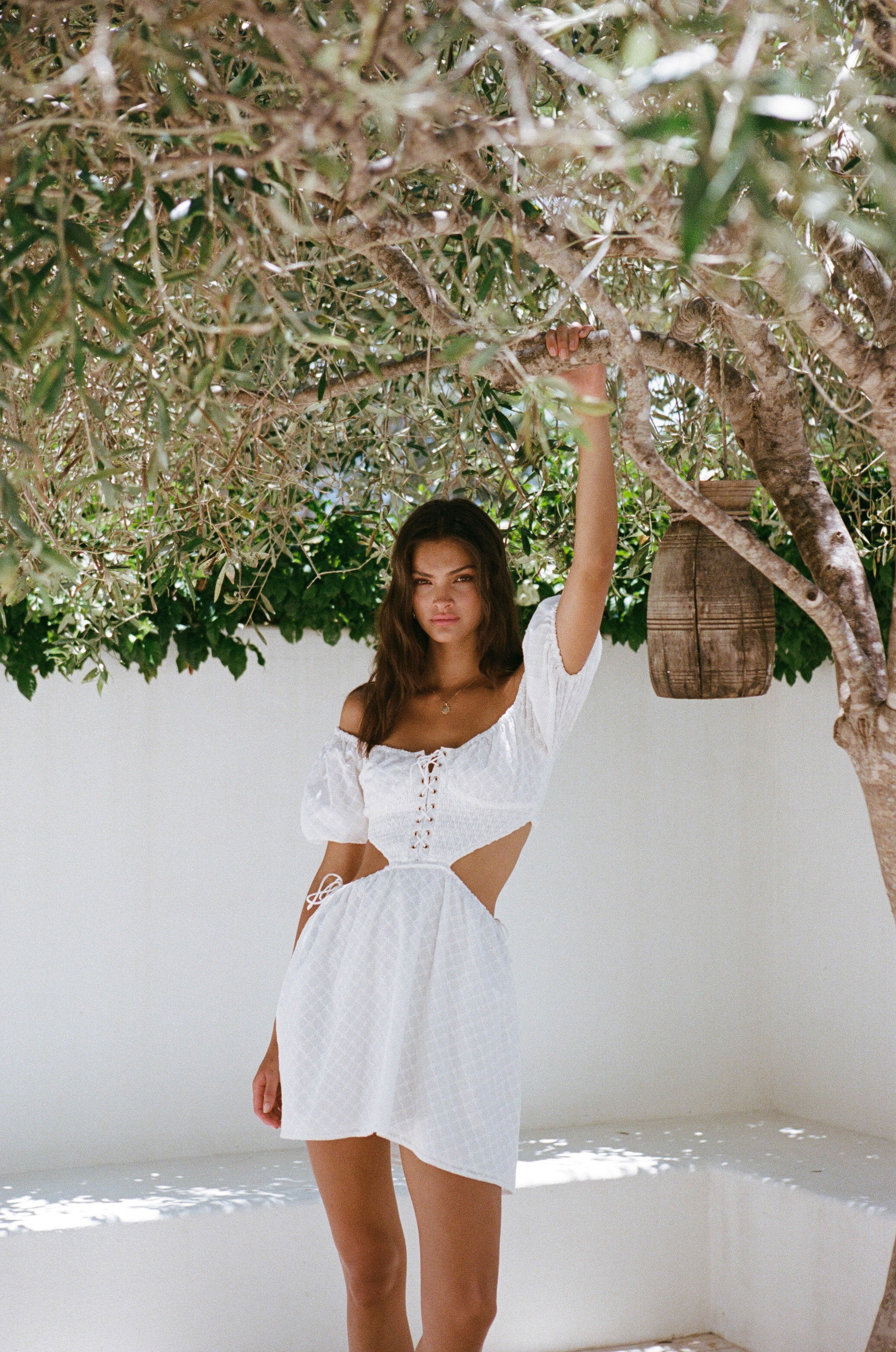 Sample - Exclusive Haven Lace - Up Women's Dress