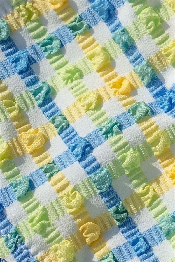 Unique Blue Torquay Balconette Top with a Special Touch