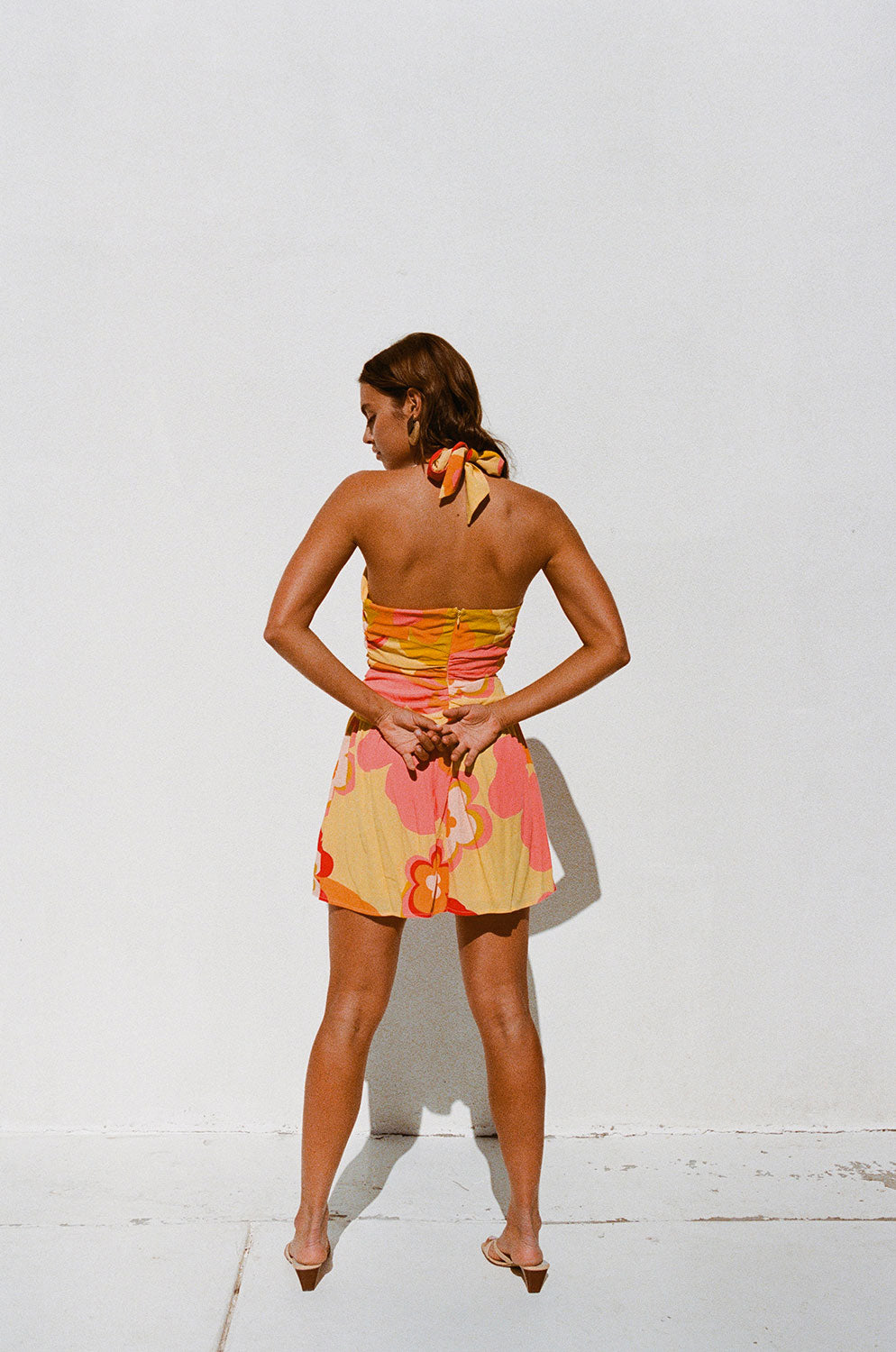 Exclusive Women's Amina Halter Style Summer Dress