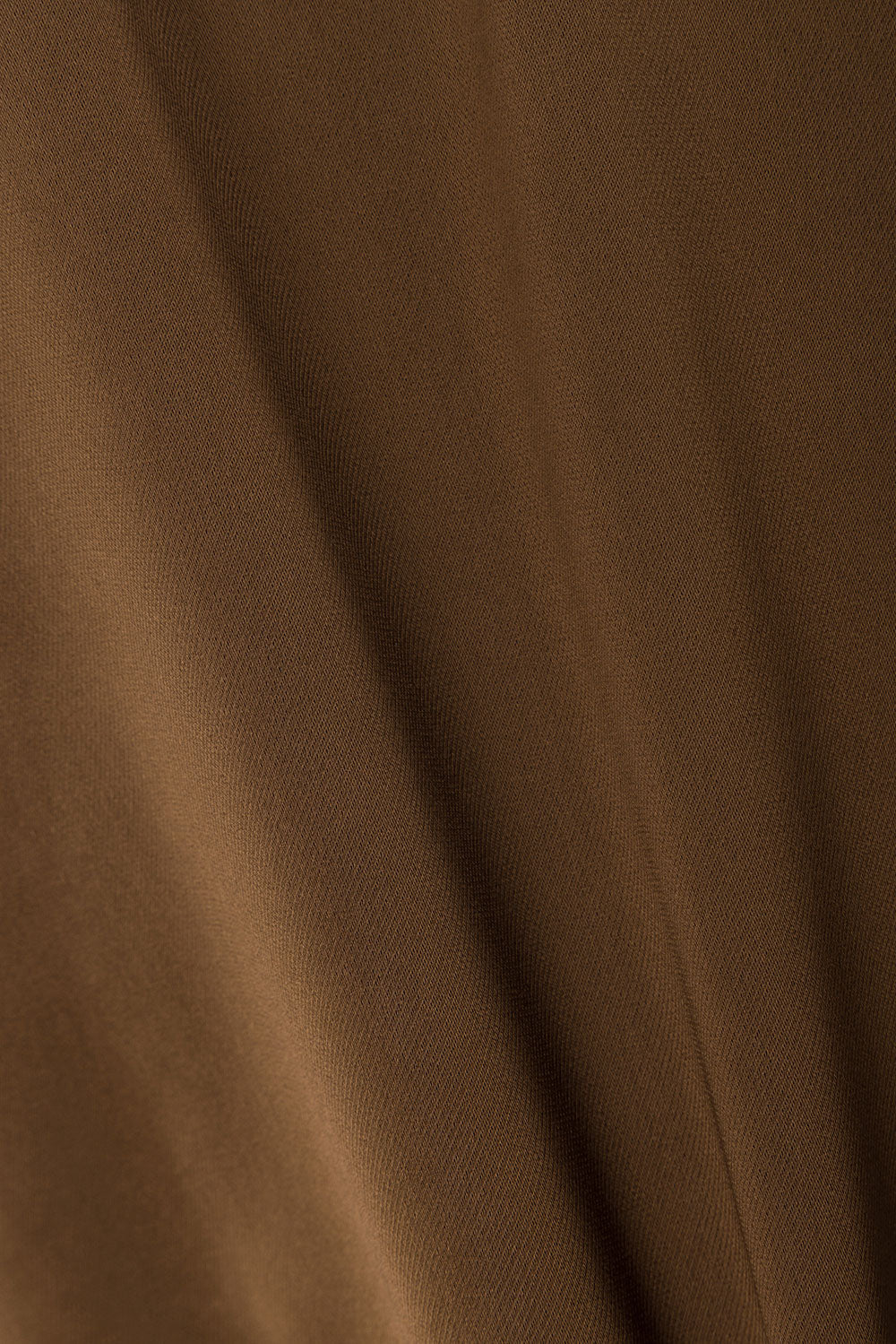 Chocolate Brown Silky V Neck Zuri Top from SABO x Kayla Boyd Collection