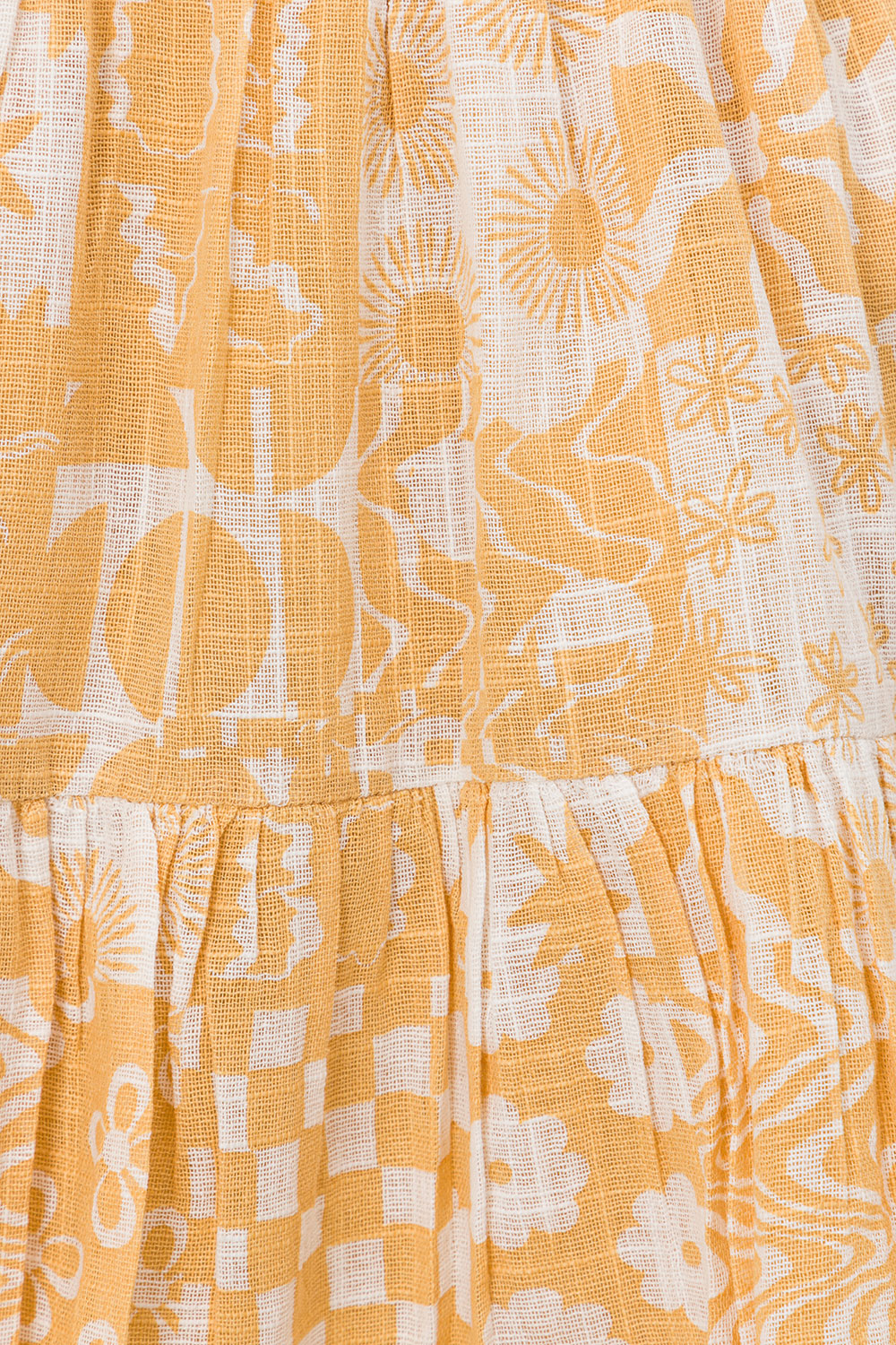 Exclusive Tan Canyon Print Tacita Women's Mini Dress