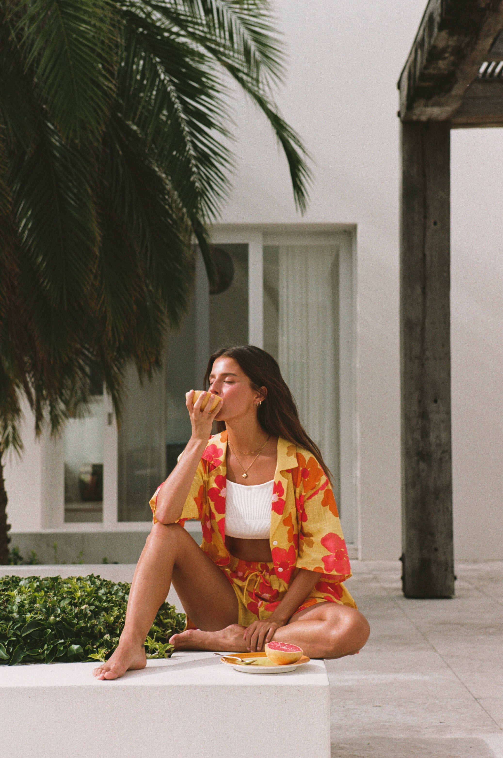 Exclusive Thessy XS Top - Stunning Romance Floral Design