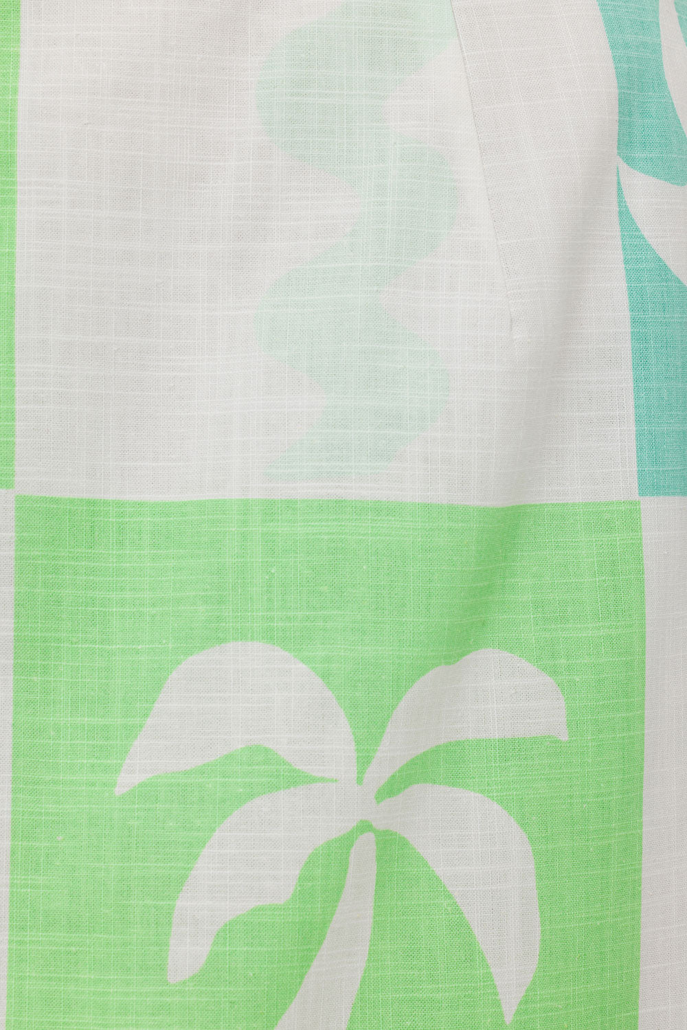 Harlow Mini Skirt with Exclusive Palm Tile Breeze Print
