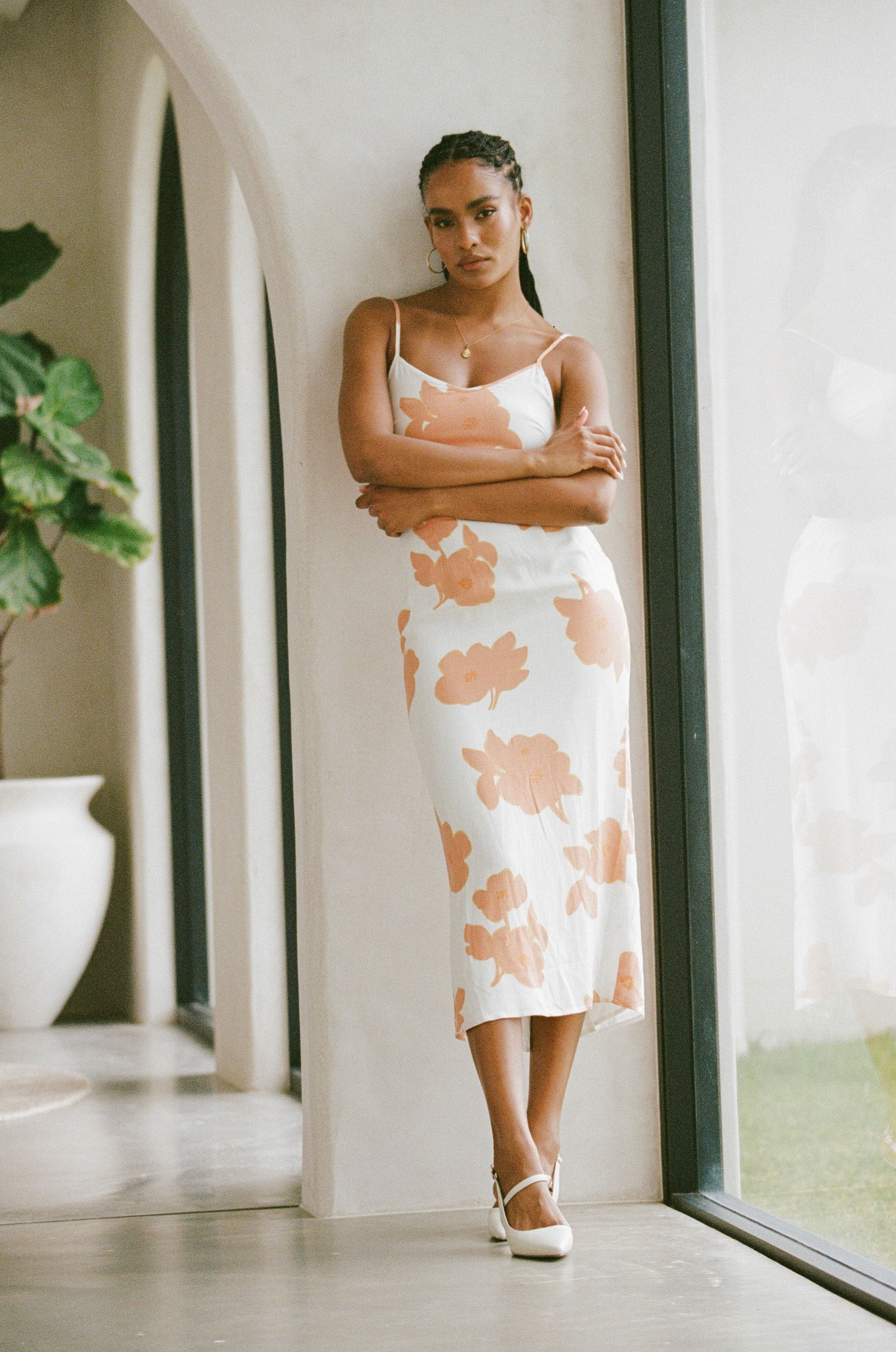 Exclusive Sabo Skirt Avani Midi Sample Dress
