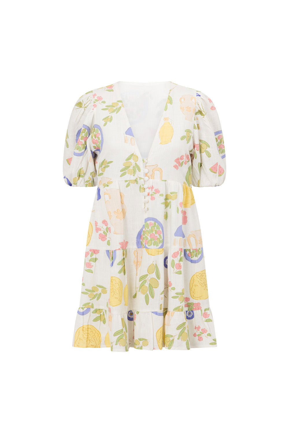 Unique Sample of Mya Dress Inspired by Greece for Women's Fashion