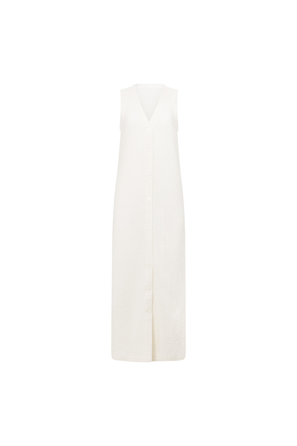 Stylish White Cotton Tala Dress for Fashion - Forward Look