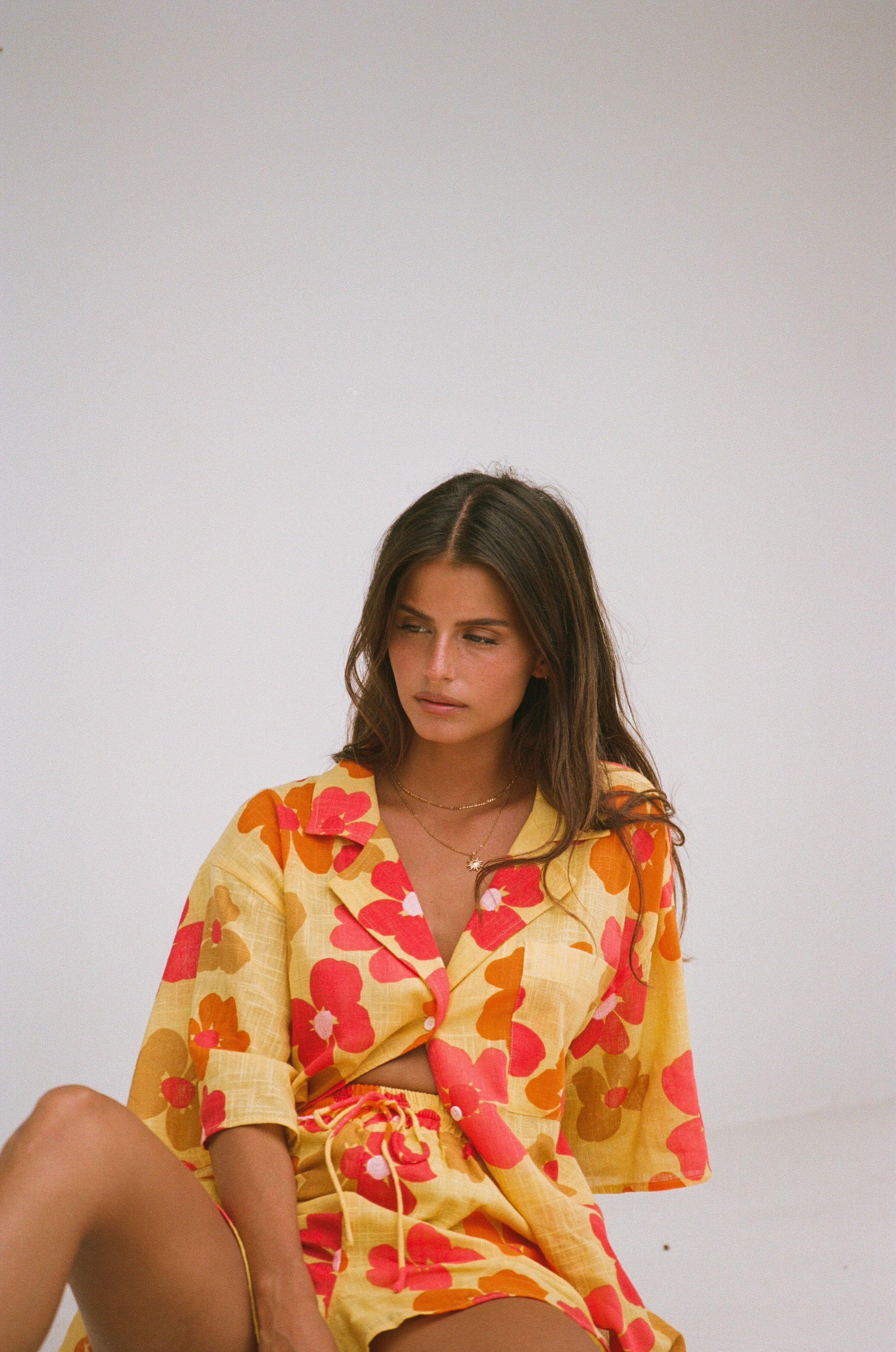 Exclusive Thessy XS Top - Stunning Romance Floral Design