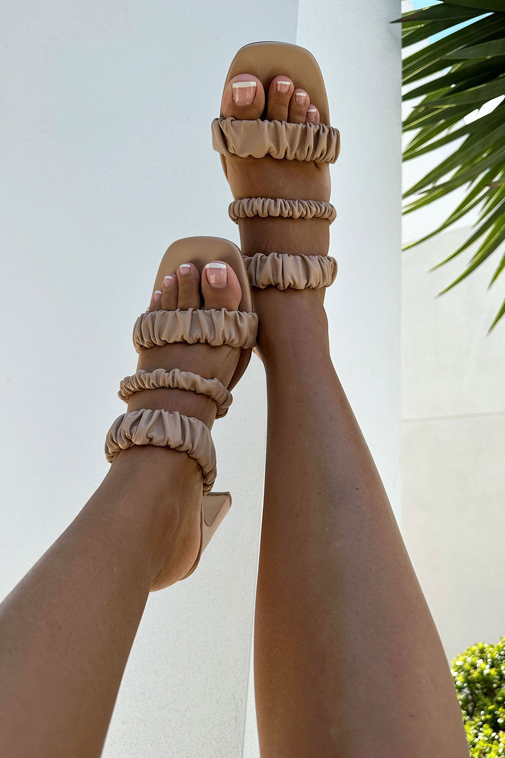 Tan Savannah Vegan Leather Women's Heels - The Ideal Neutral Footwear