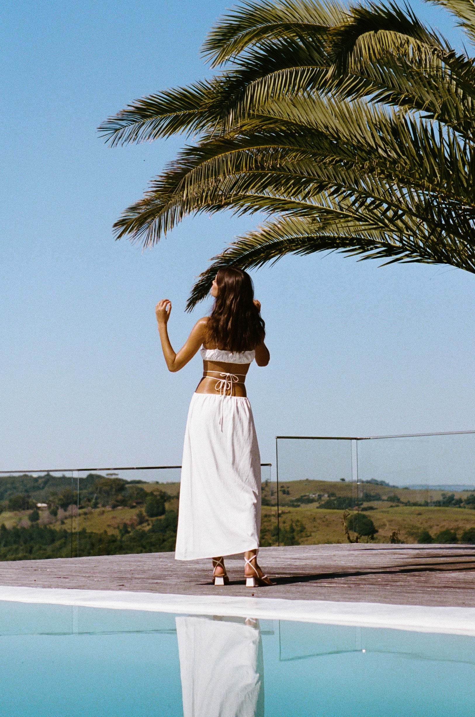 Unique Faintly Flawed Zinnie Midi Skirt for Fashion Lovers
