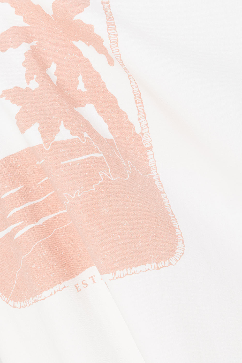 Pink Oversized Britta Top with Vintage Graphic