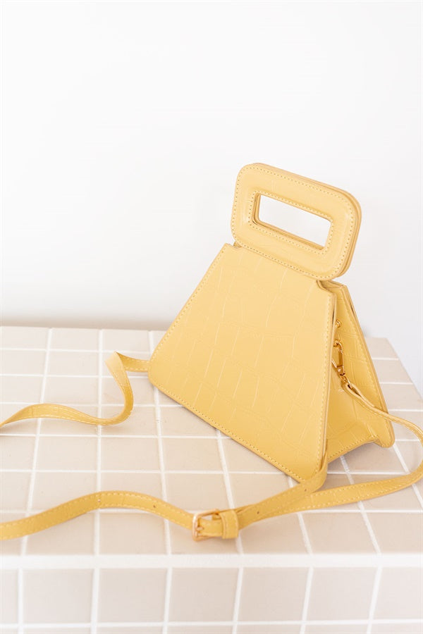 Yellow Rico Sample Handheld Handle Bag
