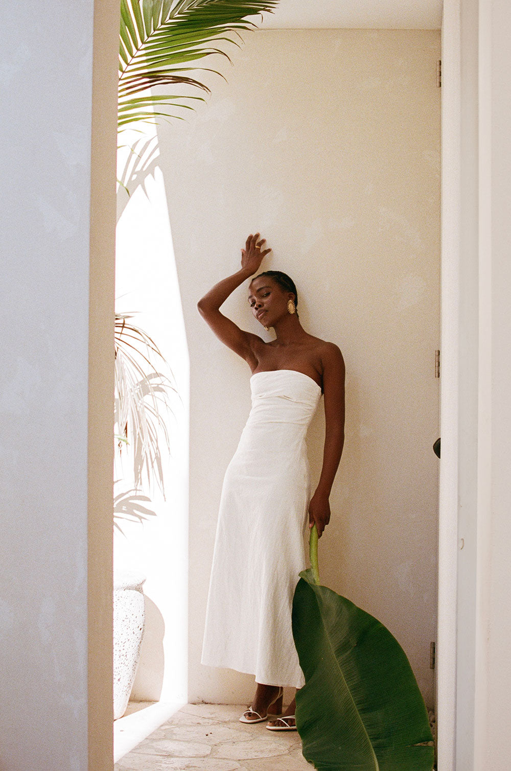 Unique White Estella Sample Dress - Perfect Size S