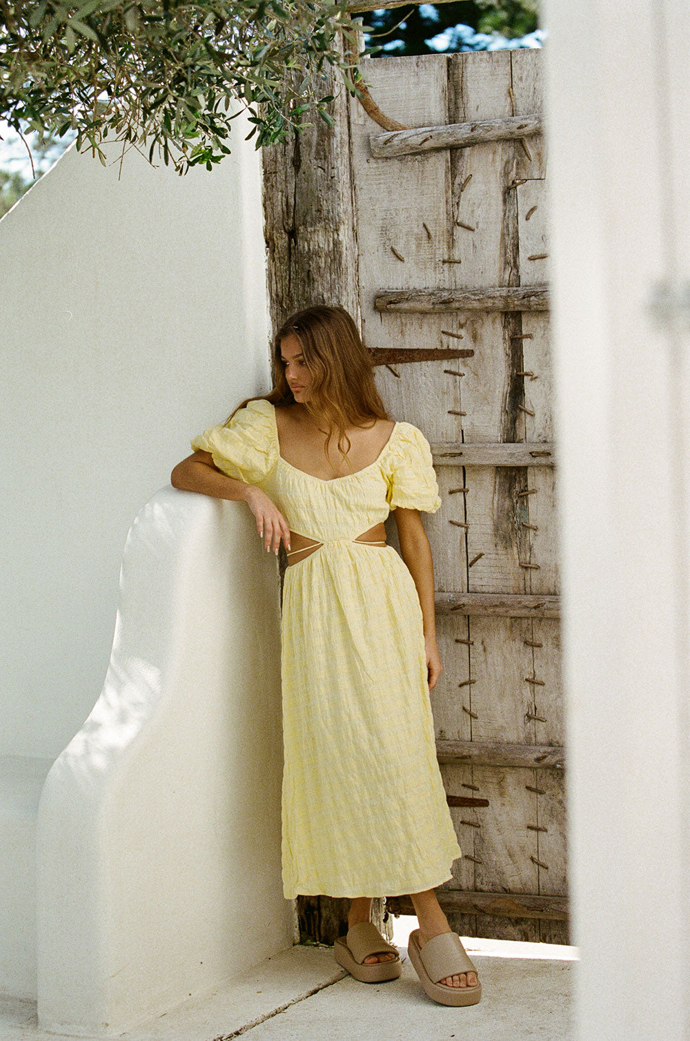 Exclusive Sample of Nalani Women's Midi Dress