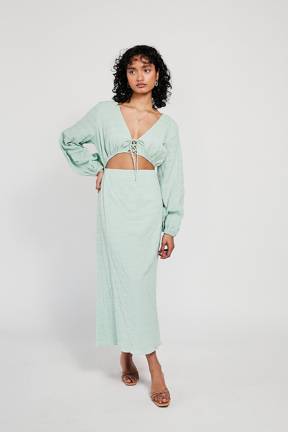 Exclusive Sample - Lula Midi Women's Dress for Fashion Enthusiasts