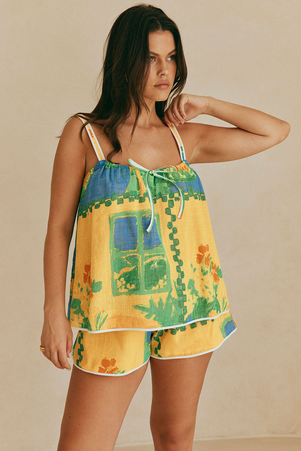 Exclusive Morning Yellow Jetta Top - Unique Sample Piece