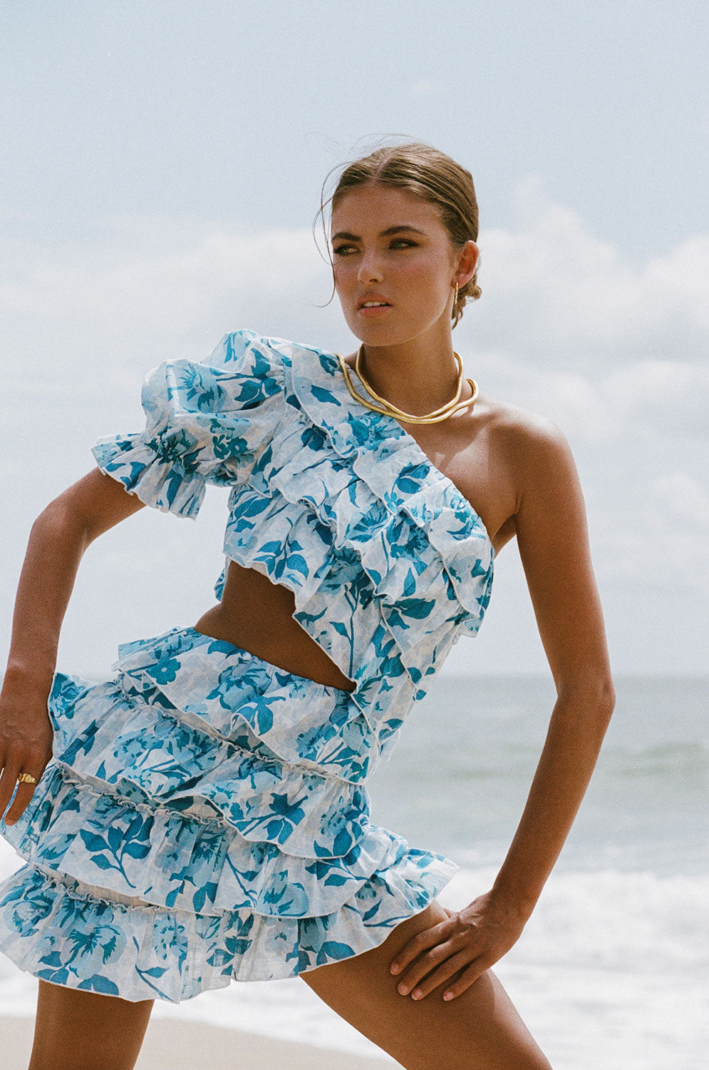 Unique Emilia Asymmetric Women's Dress - Sample Edition