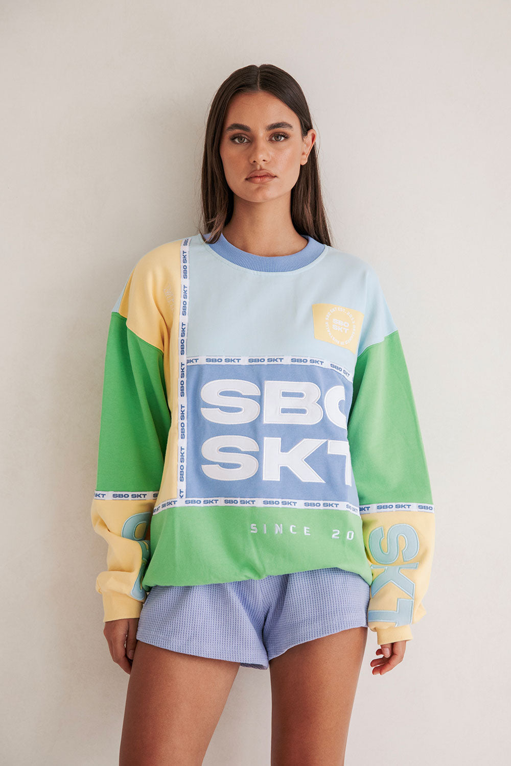 Unique Sample Hourglass Style Sweater with a Distinctive Mark
