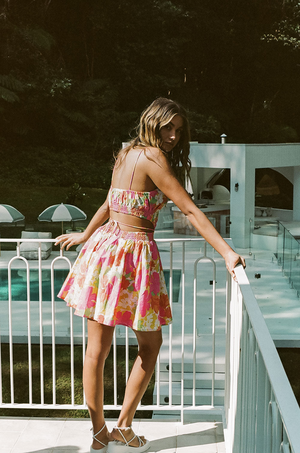 Exclusive Bianca Shirred Dress - Perfect XS Sample for You