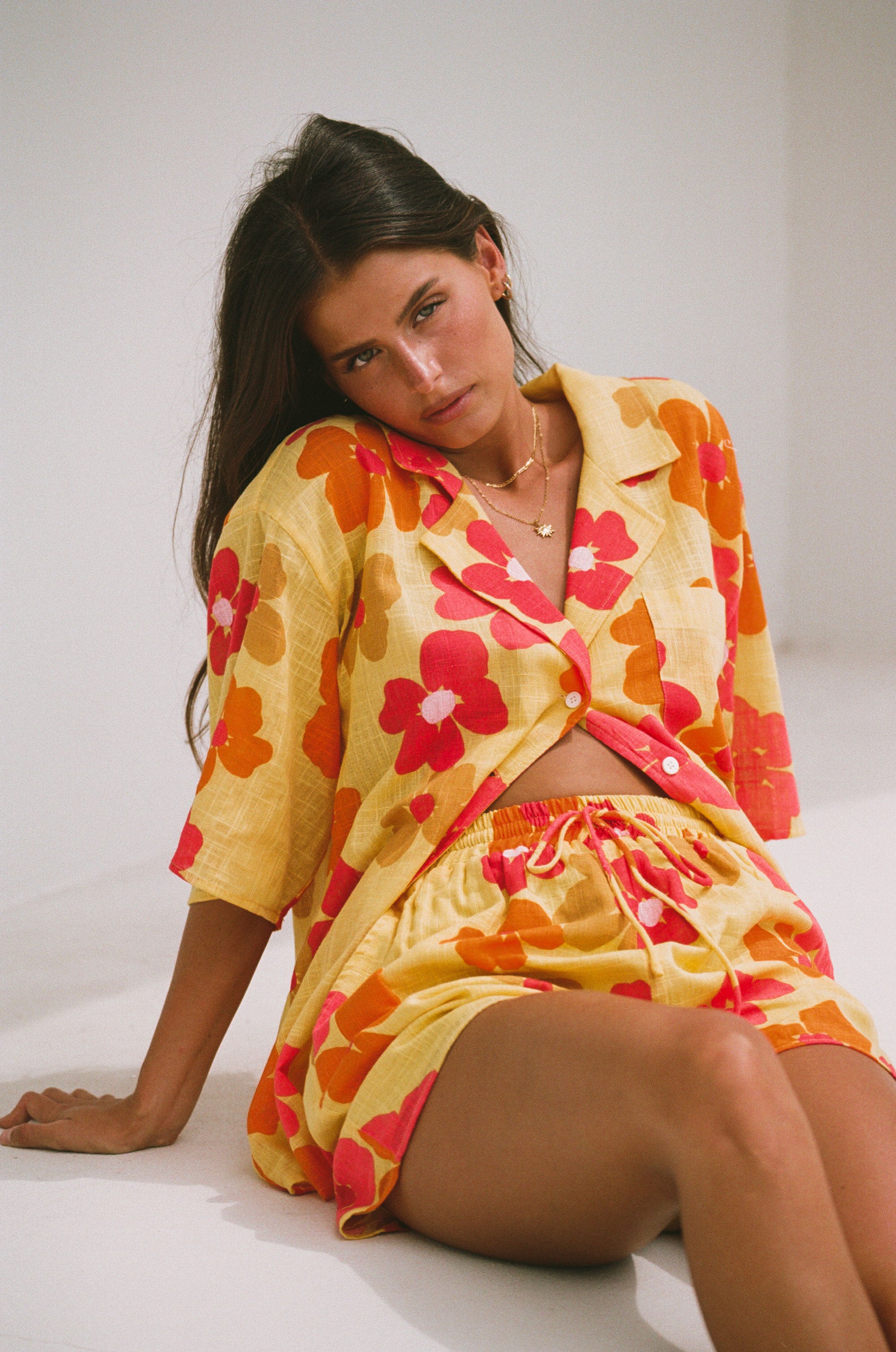 Exclusive Thessy XS Top - Stunning Romance Floral Design
