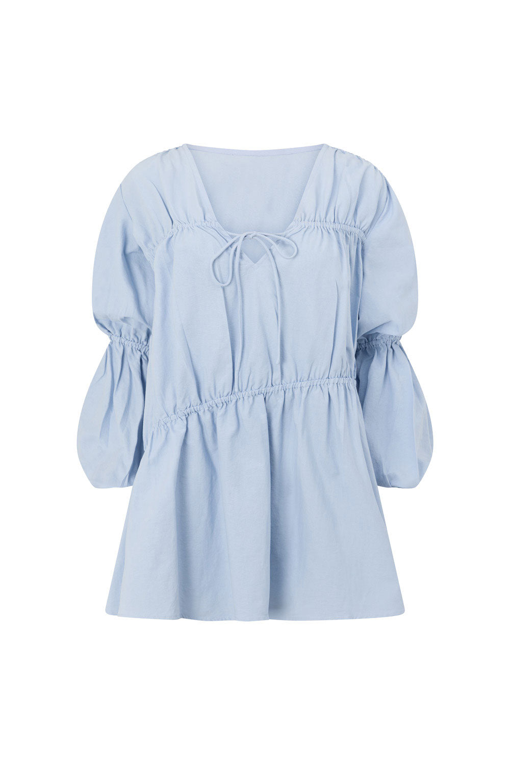 Stylish Blue Ava Dress - Exclusive Sample Piece