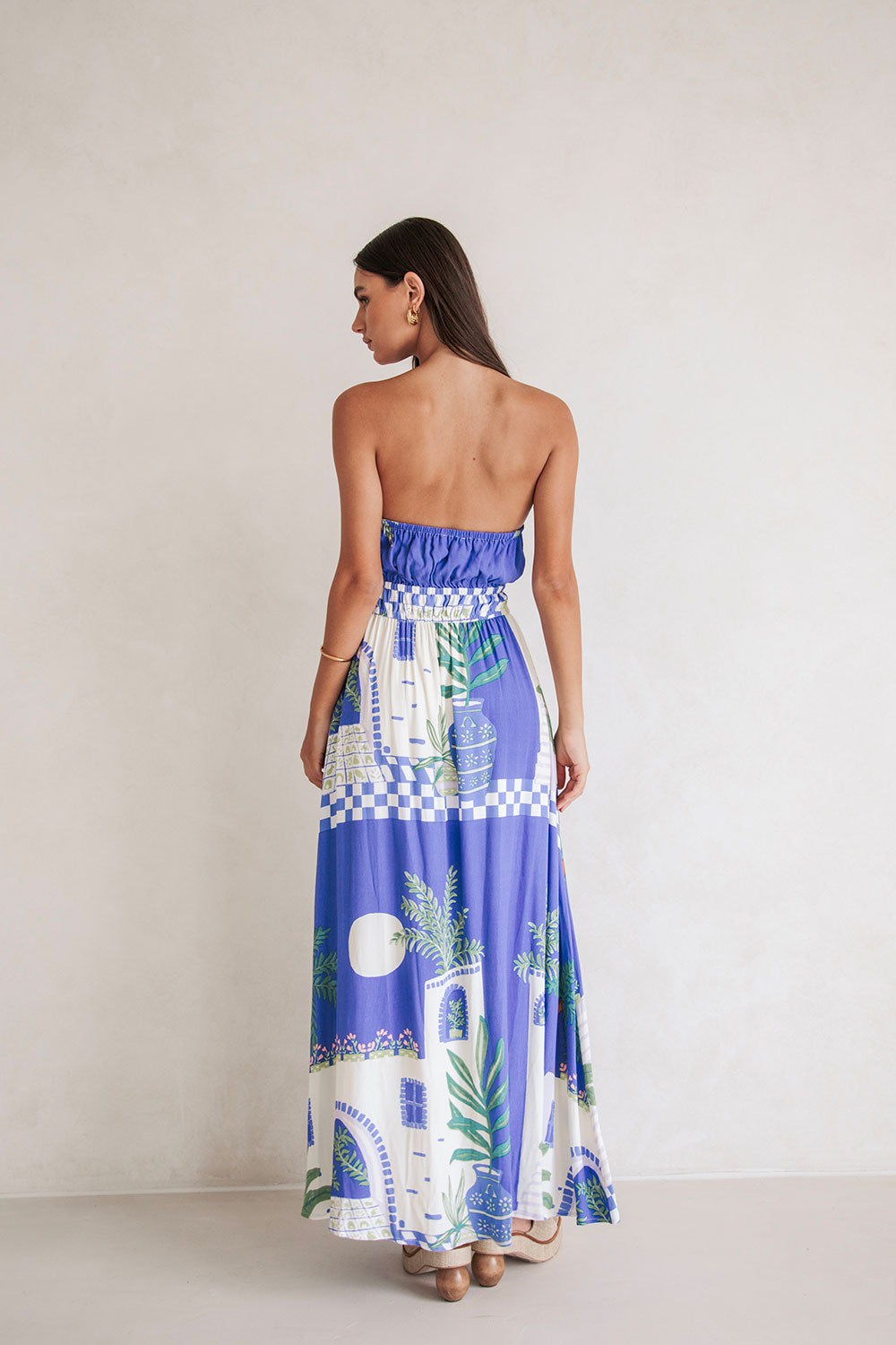 Sabo Exclusive Vista Blue Ellsley Women's Dress for Special Occasions
