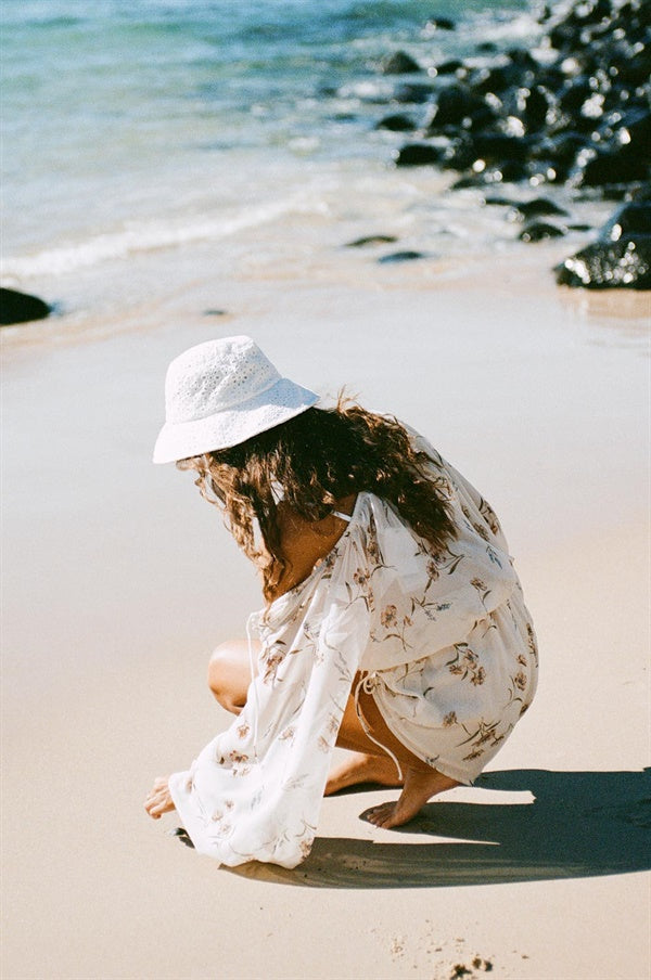 Unique Floral Norah Playsuit - One-of-a-Kind Sample