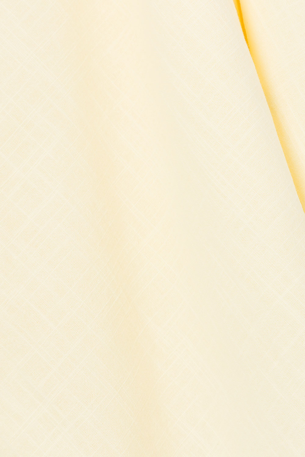 Buttery Yellow Structured Natural Cotton Nari Wrap Skirt