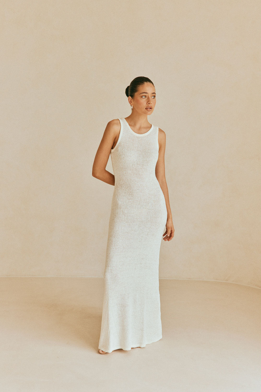 Sample Tall-sized Bardot Style Women's Dress