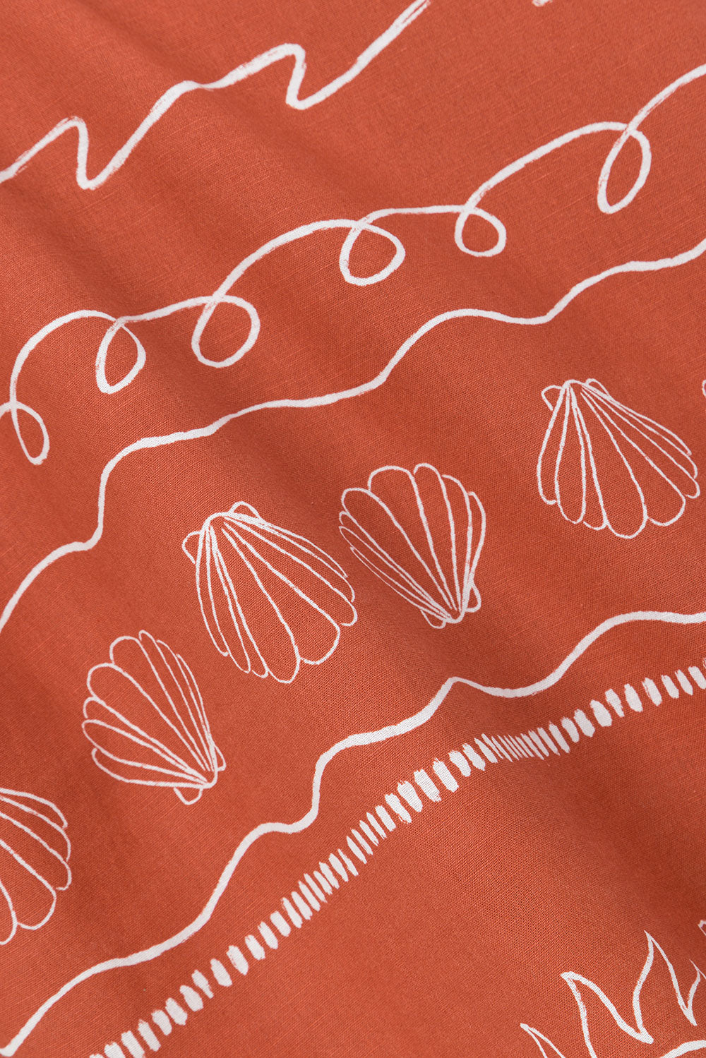 Exclusive Print Zuli Top Made of High - quality Linen Cotton Blend
